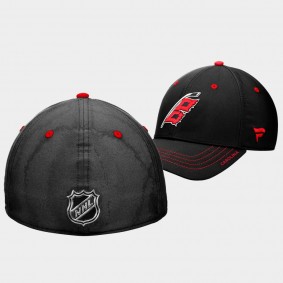 Carolina Hurricanes Authentic Pro Men Black Rink Flex Hat