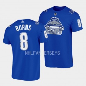 Brent Burns North Carolina Night Carolina Hurricanes 2023 Blue T-Shirt Honor IceCaps