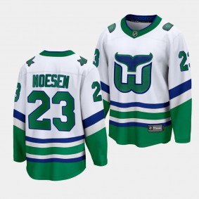 Carolina Hurricanes Stefan Noesen Whalers White Premier Breakaway Jersey Men's